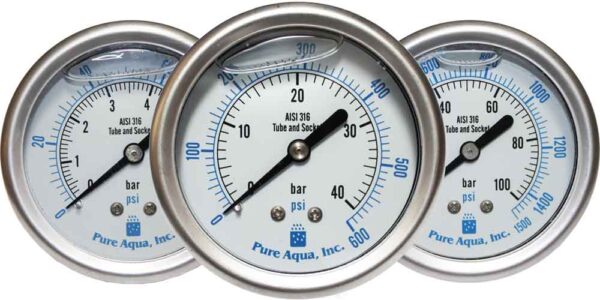 Stainless Steel Pressure Gauges PG Series