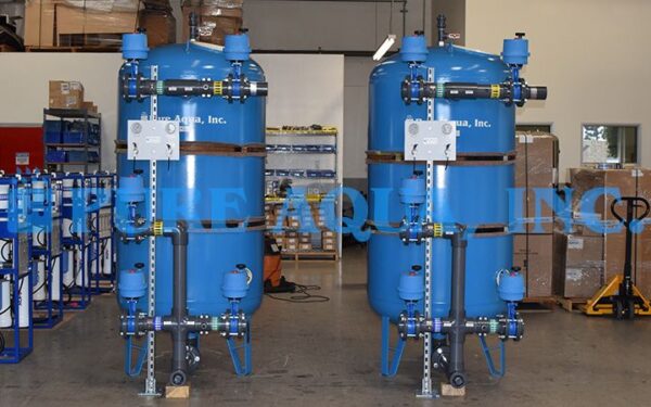 Groundwater Multimedia filters followed by a UV system 2 x 75 GPM - Qatar