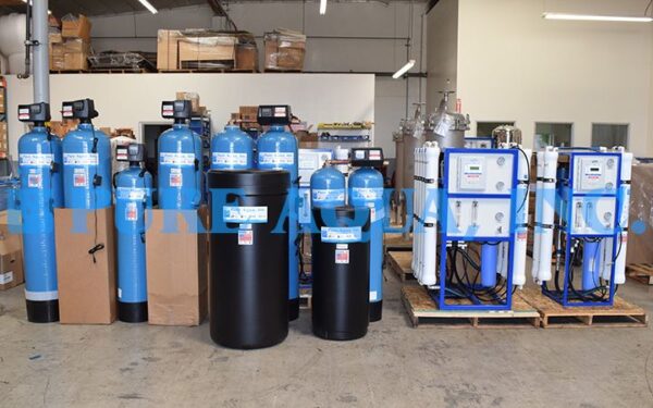 Reverse Osmosis System Followed by Mixed Bed Deionizers 2x 40,000 GPD - Kuwait