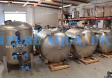 Stainless Steel Multi Media Filters with Auto Backwash 2 x 330 GPM - Abu Dhabi