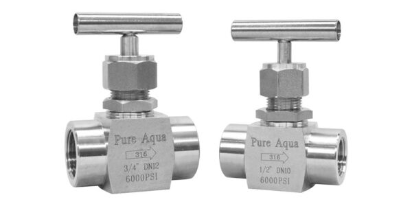 Pure Aqua Stainless Steel Needle Valves